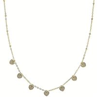 Collana Amen Donna Acciaio donna in Acciaio Zircone ACCL815626G